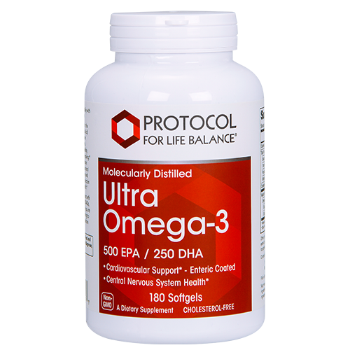 Ultra Omega-3 (Molecularly Distilled), 500 EPA 250 DHA