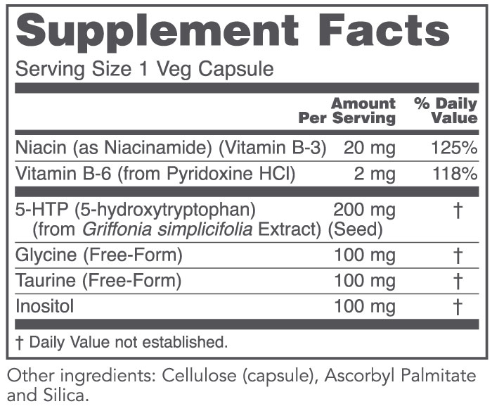 5HTP 200 mg HTP Protocol for Life Balance