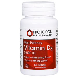 Vitamin D3 (High Potency) 5,000 IU (125 mcg)