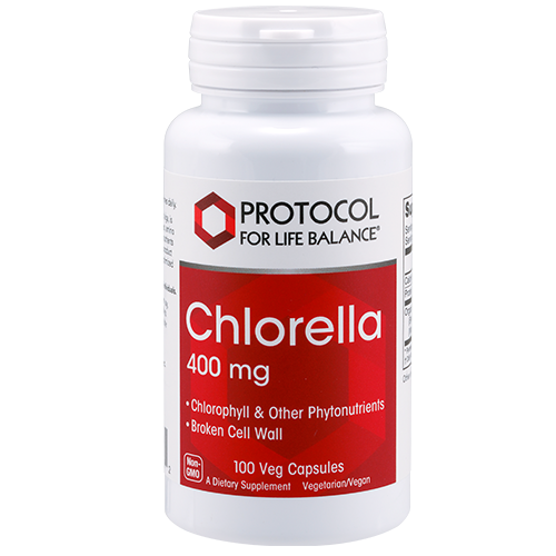Chlorella, 400 mg