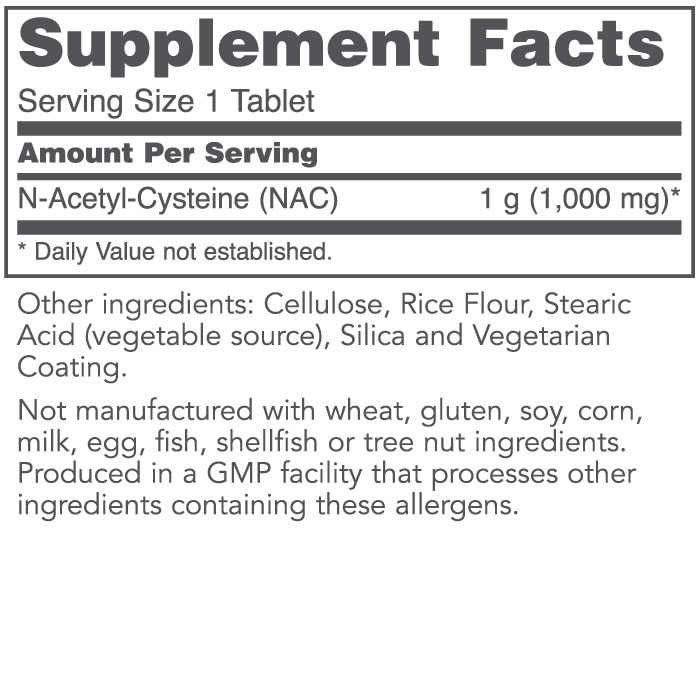 NAC 1,000 mg Protocol for Life Balance