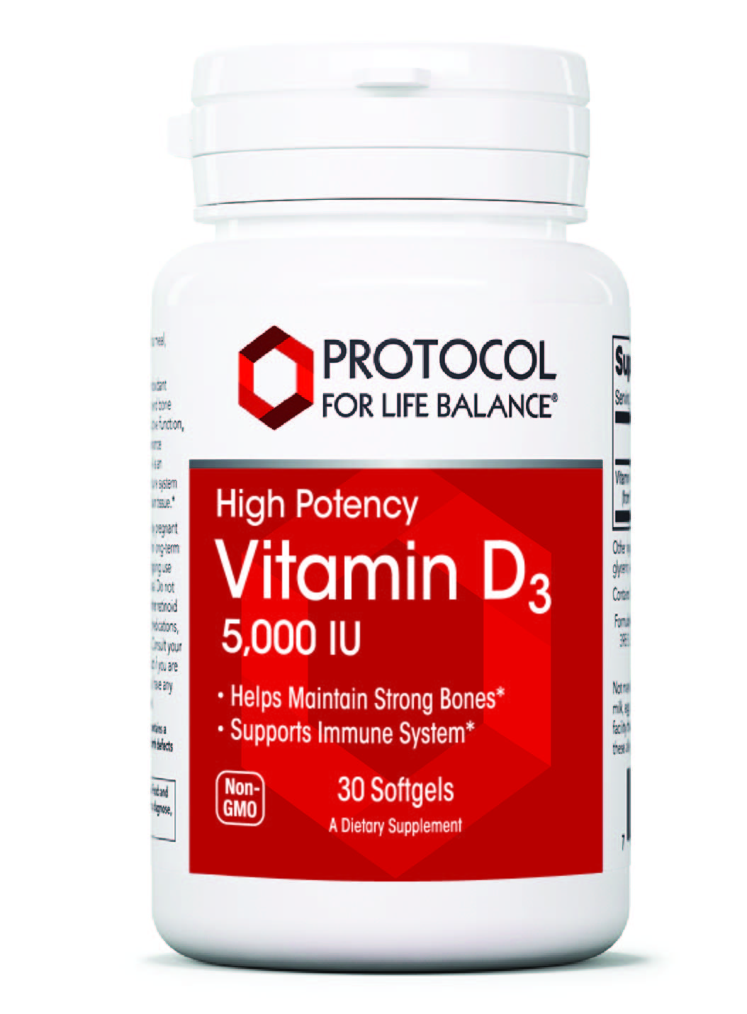 Vitamin D3 5,000 IU (High Potency) 125 mcg (5,000 IU)
