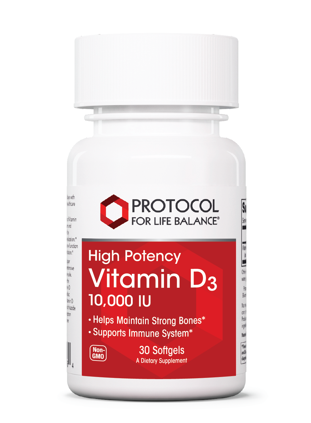 Vitamin D3 10,000 IU High Potency 30 softgels 10,000 IU (250 mcg)