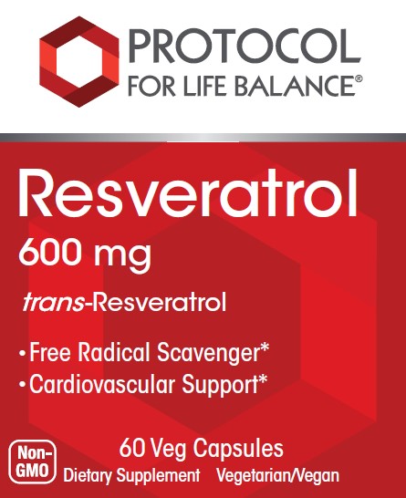 Resveratrol 600 mg 600 mg <ital>trans</ital>-Resveratrol